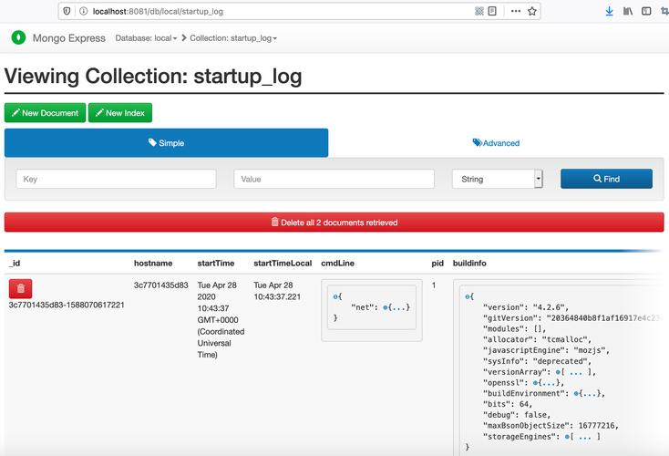 MongoDB 3.2_支持的数据库