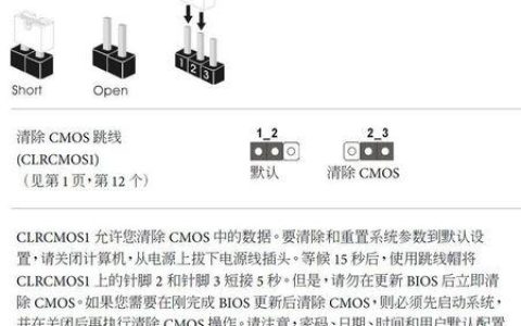 如何找到并操作电脑主板上的CMOS清除跳线？