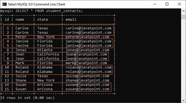 mysql数据库去掉重复数据_Mysql数据库