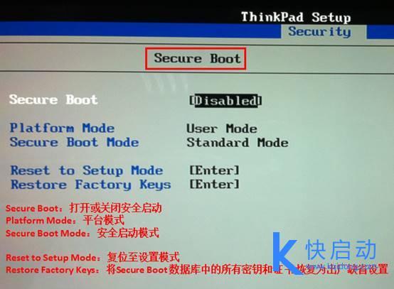 bios 安全选项在哪里打开