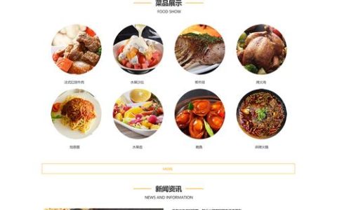 如何设计一个既美观又实用的美食网站？