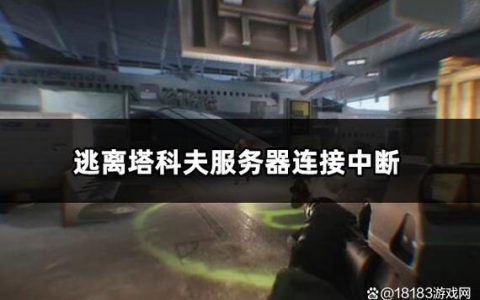 什么原因导致了逃离塔科夫服务器的中断？