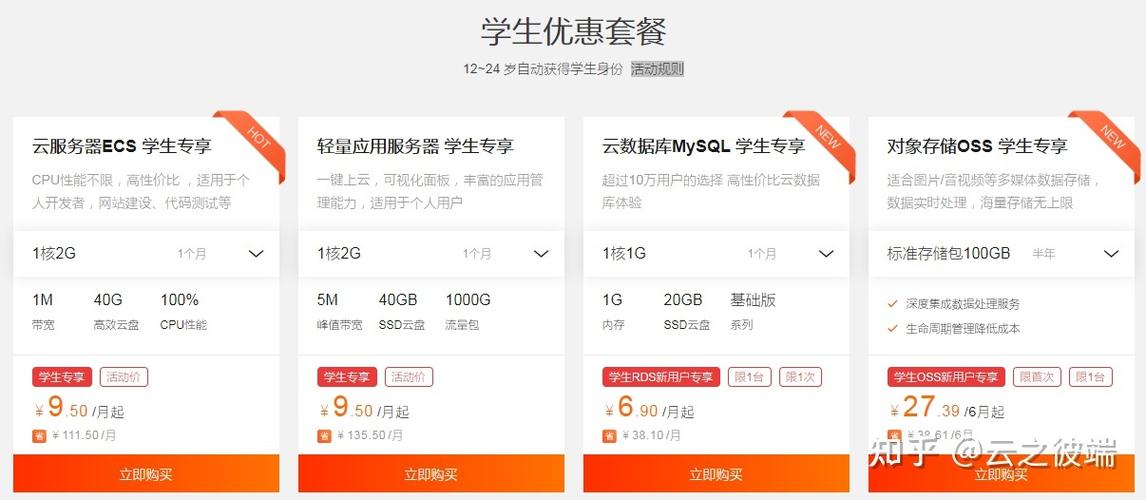 云服务器学生学习购买什么样的
