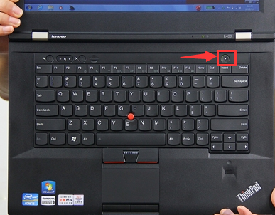 thinkpadl390开机键在哪里