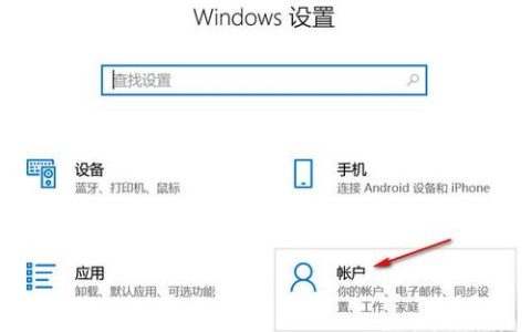 如何找到Windows 10系统中的密码设置选项？
