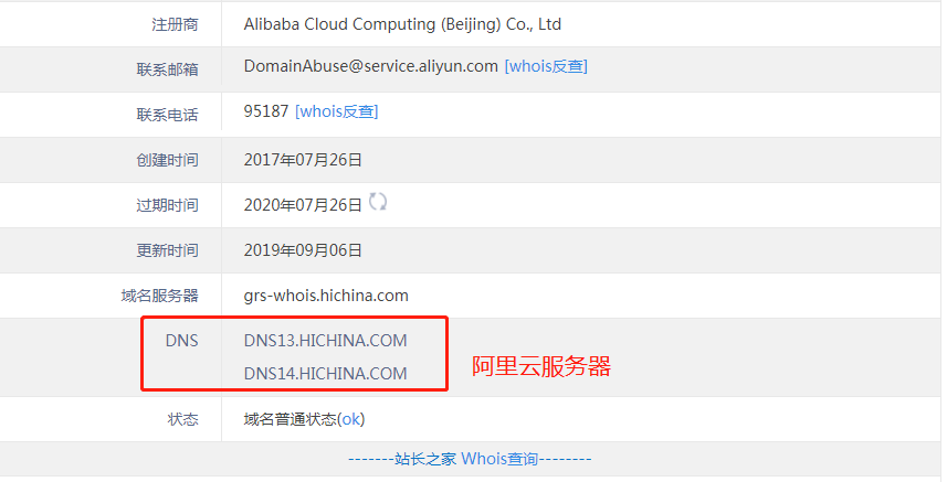 为什么cn的域名都是国外服务器