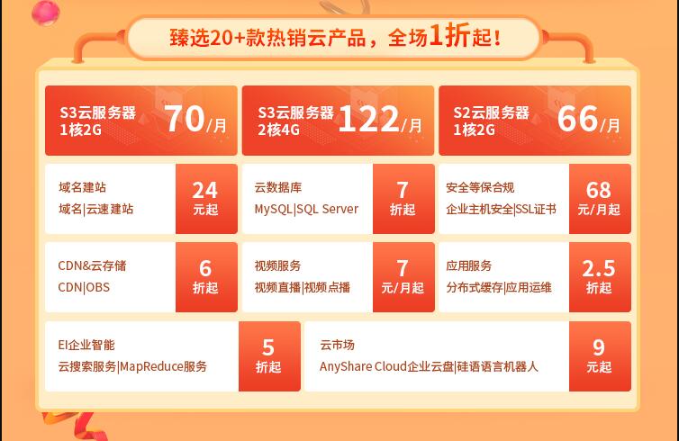 华为云服务器购买优惠政策是什么