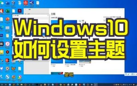如何找到Windows 10的主题设置选项？