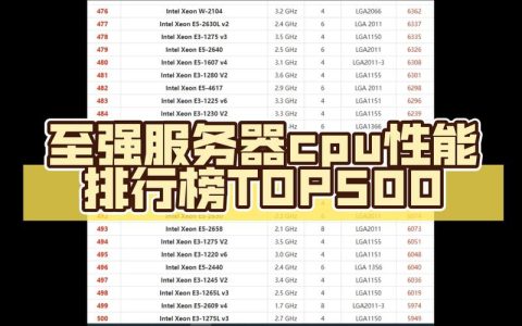 请问排名第一的服务器地址具体是什么?