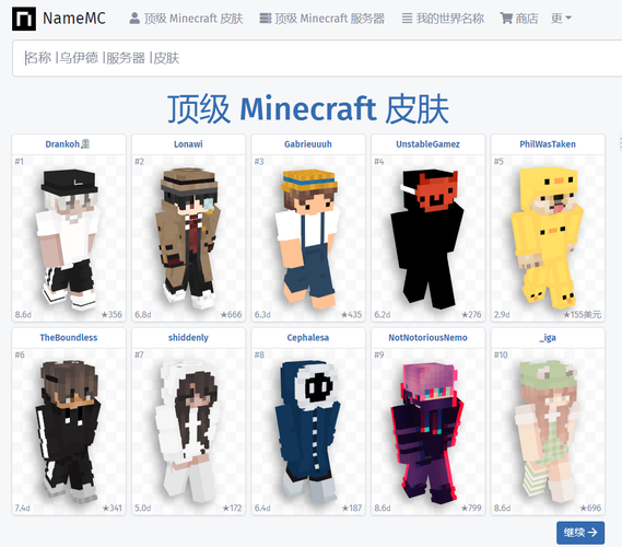 服务器的皮肤为什么一样的