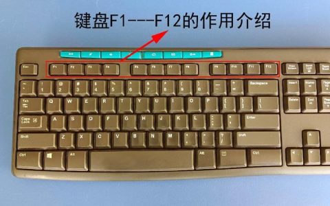 台式电脑上F12键的位置在哪里？