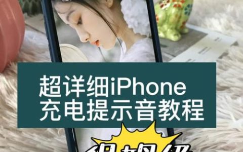 如何关闭苹果手机充电时发出的声音？