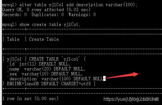 mysql数据库中修改列名_修改列名