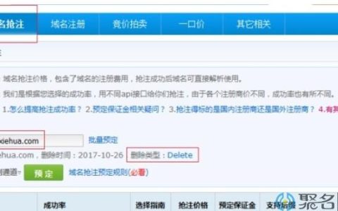 购买特定域名的成本是多少，以及其过期后信息是否被删除？