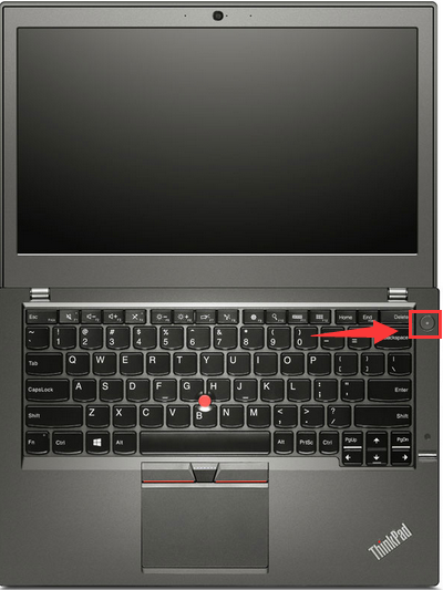 联想thinkpad的开机键在哪里