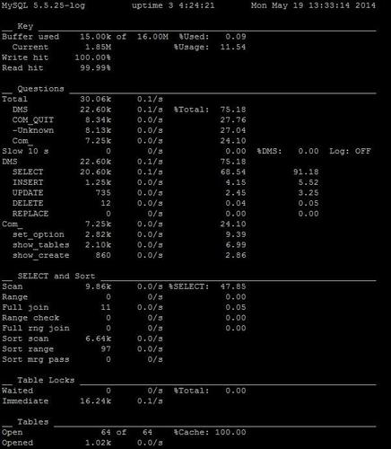 mysql查看数据库信息_查看数据库实例基础信息