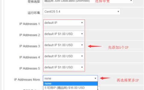 服务器可加入IP数的含义是什么？