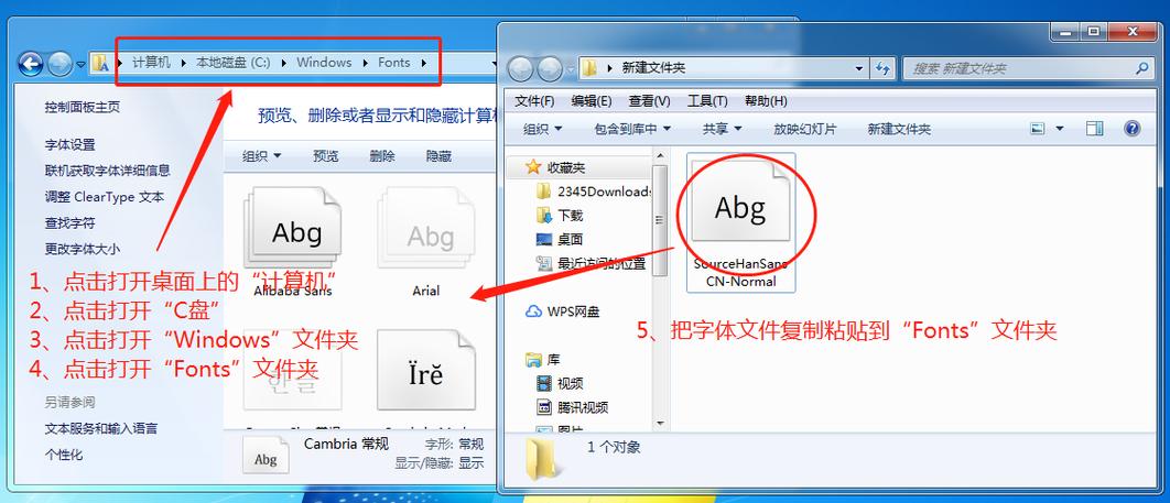系统自带字体包安装在哪里