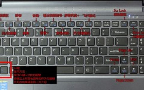 神舟笔记本的Fn键究竟隐藏在哪里？