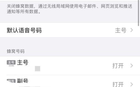 如何在苹果设备上区分卡槽一和卡槽二？