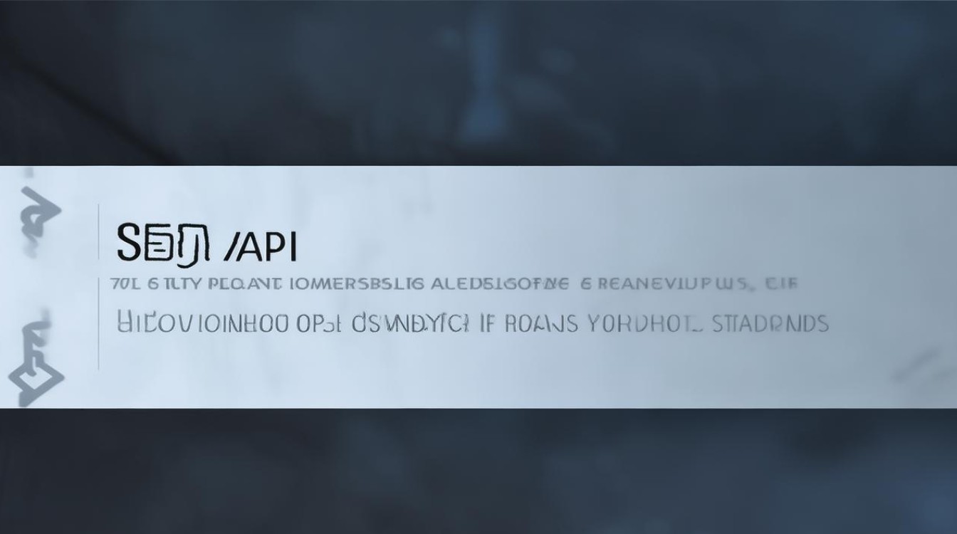 api接口开发规范文档