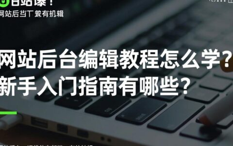网站后台编辑教程怎么学？新手入门指南有哪些？