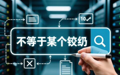 数据库不等于某个字段怎么表示？SQL语法该怎么写？