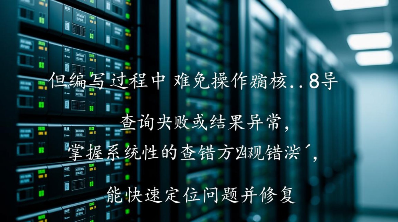 数据库语句报错时，如何快速定位并解决语法错误？