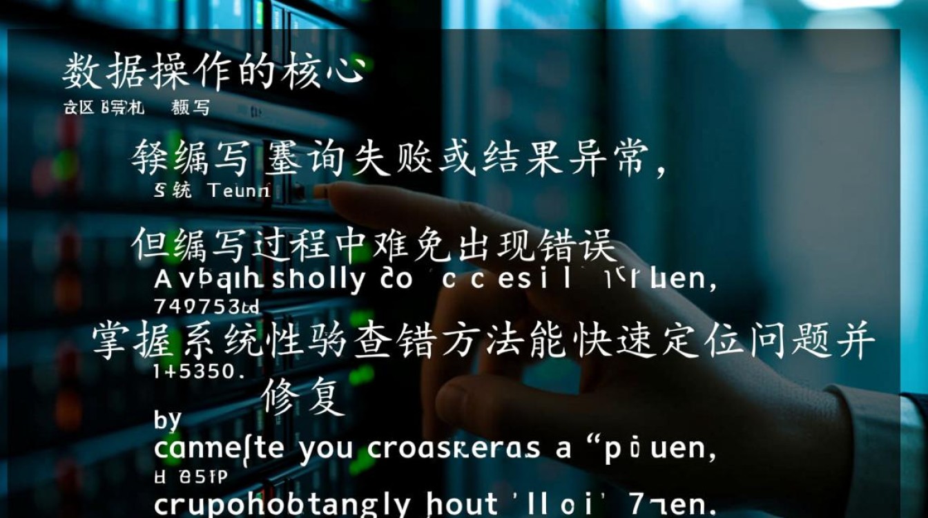 数据库语句报错时，如何快速定位并解决语法错误？
