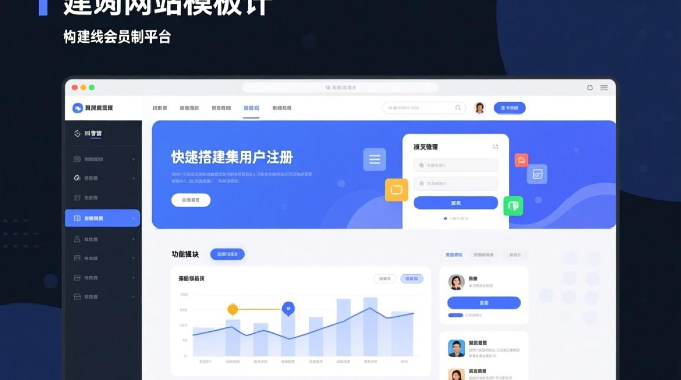会员类网站模板如何选？哪个模板最适合快速搭建会员站？