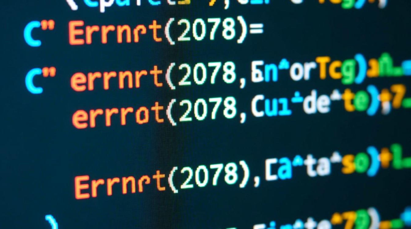 C语言报错2078是什么原因？如何解决？