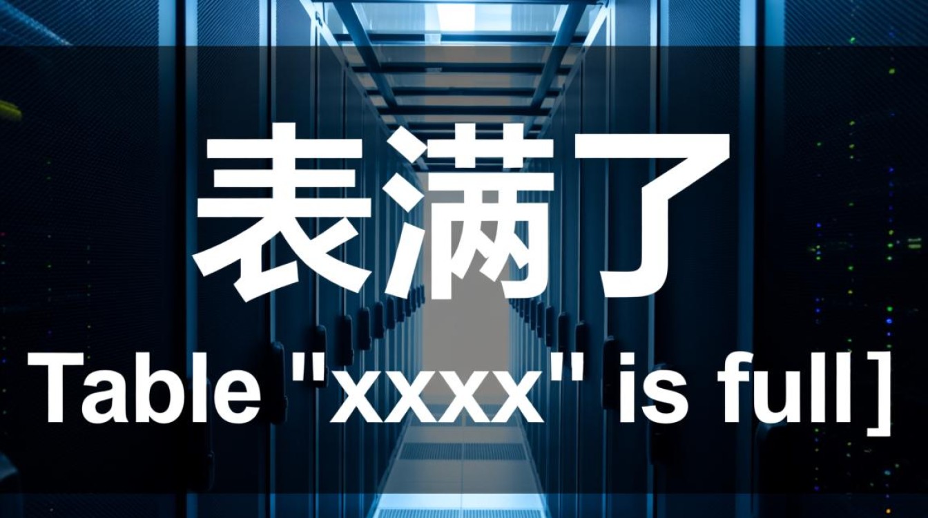 MySQL报错表满了，怎么快速解决表空间不足问题？
