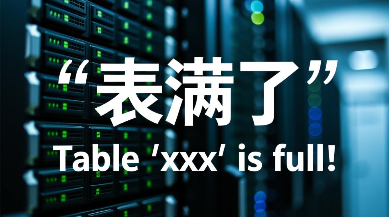 MySQL报错表满了，怎么快速解决表空间不足问题？