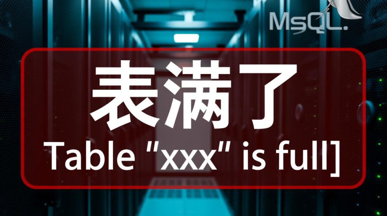 MySQL报错表满了，怎么快速解决表空间不足问题？