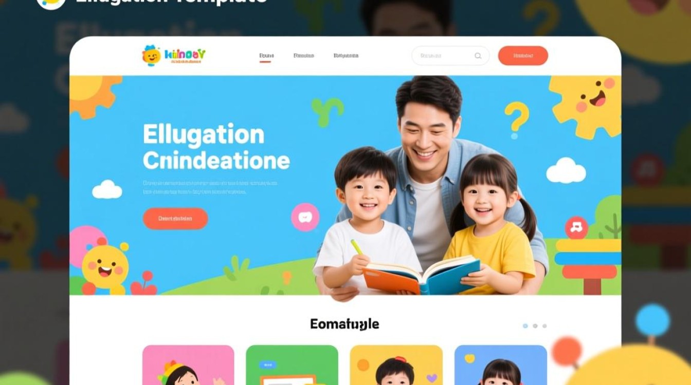 儿童早教网站模板哪个更适合宝宝启蒙学习？