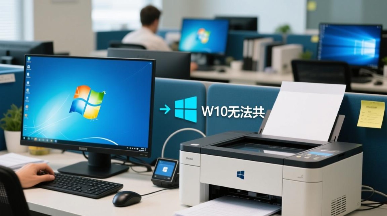 w10共享w7打印机无法打印怎么办？解决方法有哪些？
