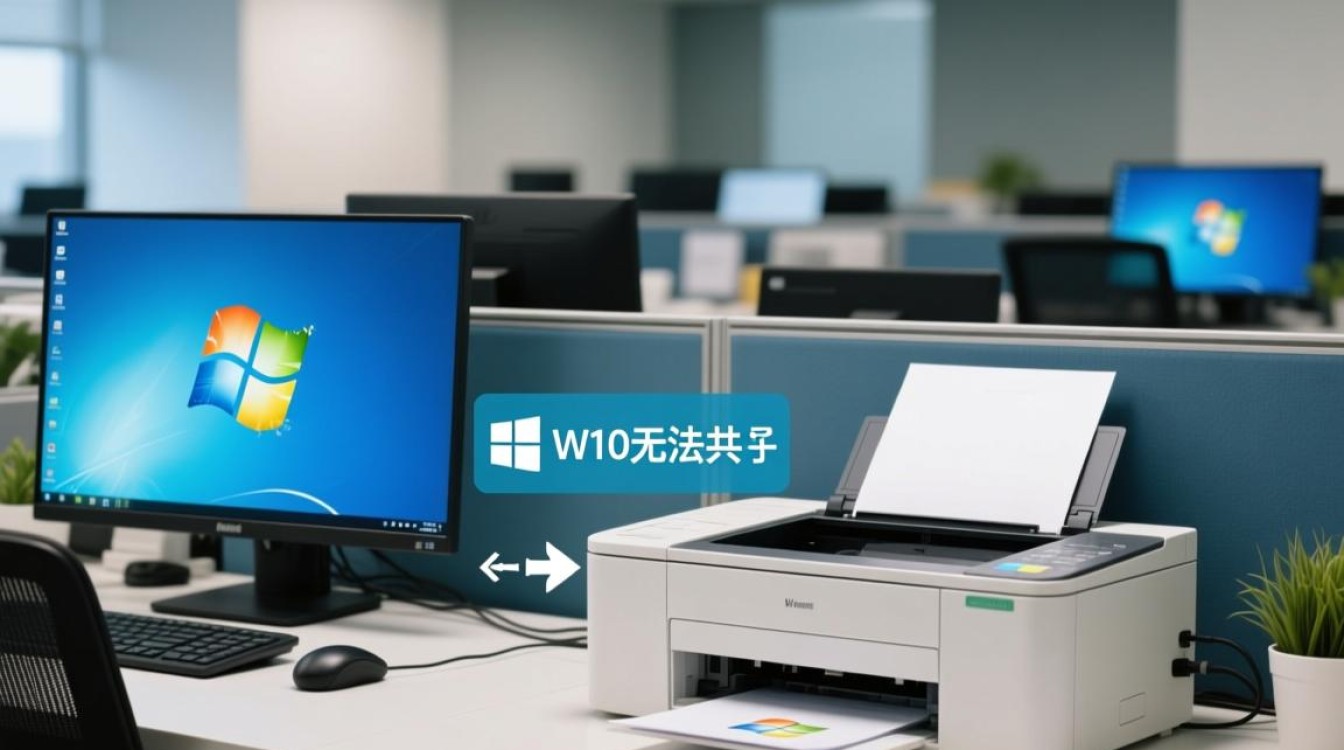 w10共享w7打印机无法打印怎么办？解决方法有哪些？