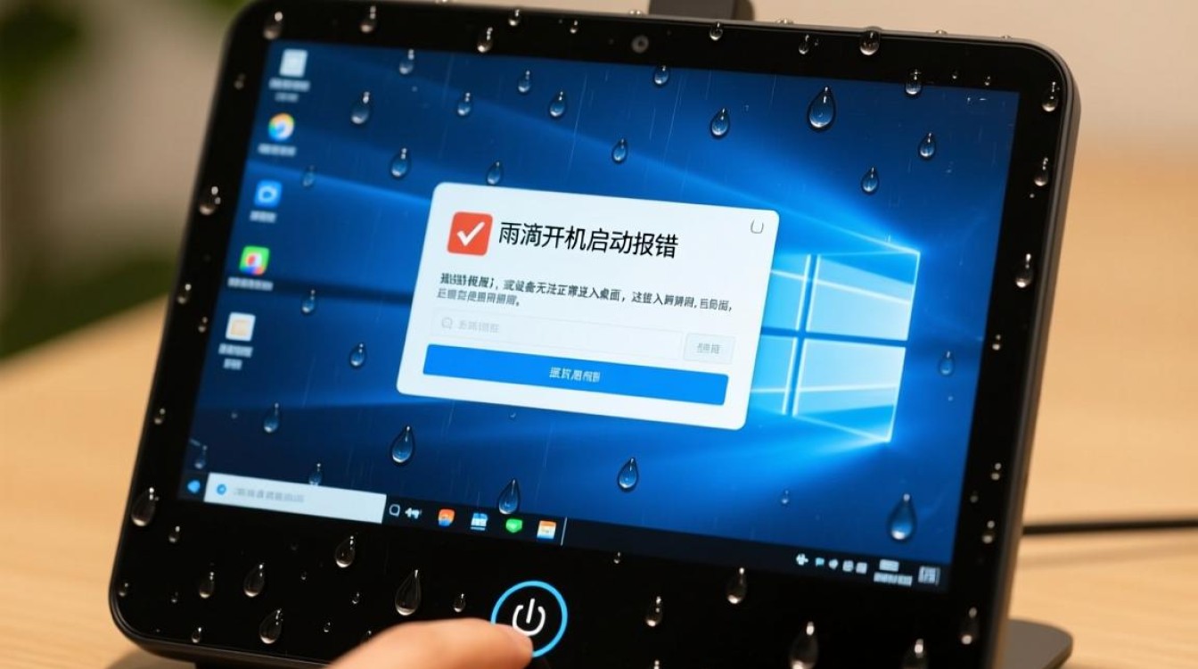 雨滴开机启动报错怎么办？解决方法是什么？