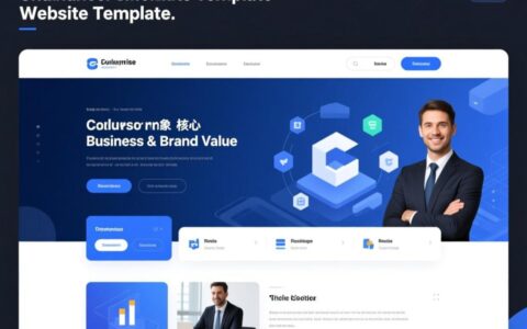 企业介绍网站模板哪个更适配中小企业需求？