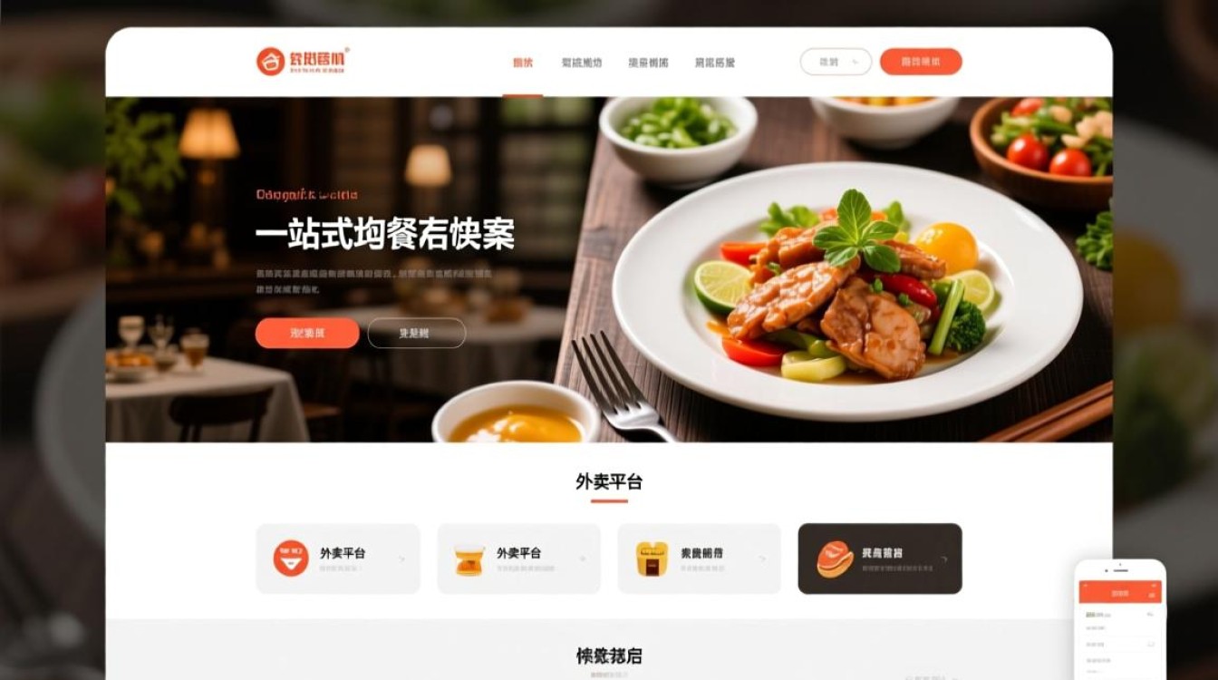 餐饮类网站模板哪个更实用？新手选模板要注意什么？