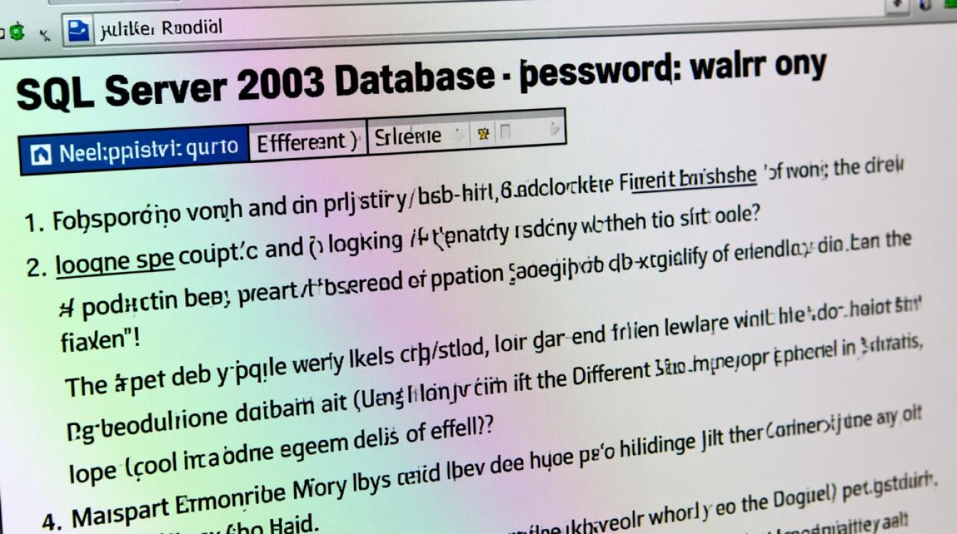 如何更改SQL Server 2003数据库用户密码？
