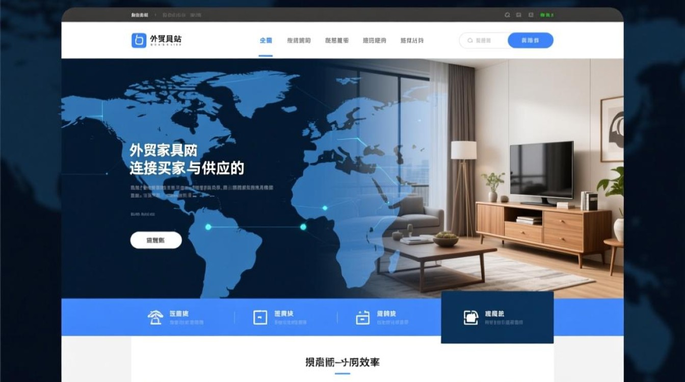 外贸家具网站如何精准获客并提升转化率？
