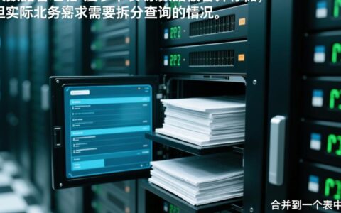 原数据合并后，如何拆分查找对应数据库？