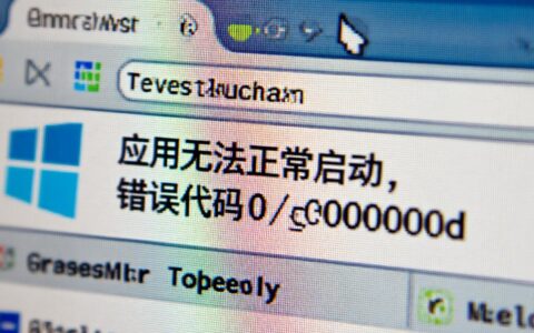 应用无法正常启动0xc000000d怎么办？系统文件损坏还是配置错误？