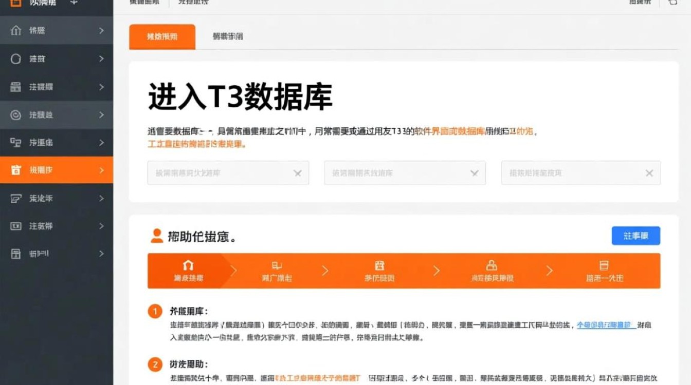 用友t3怎么进入数据库？具体操作步骤是什么？