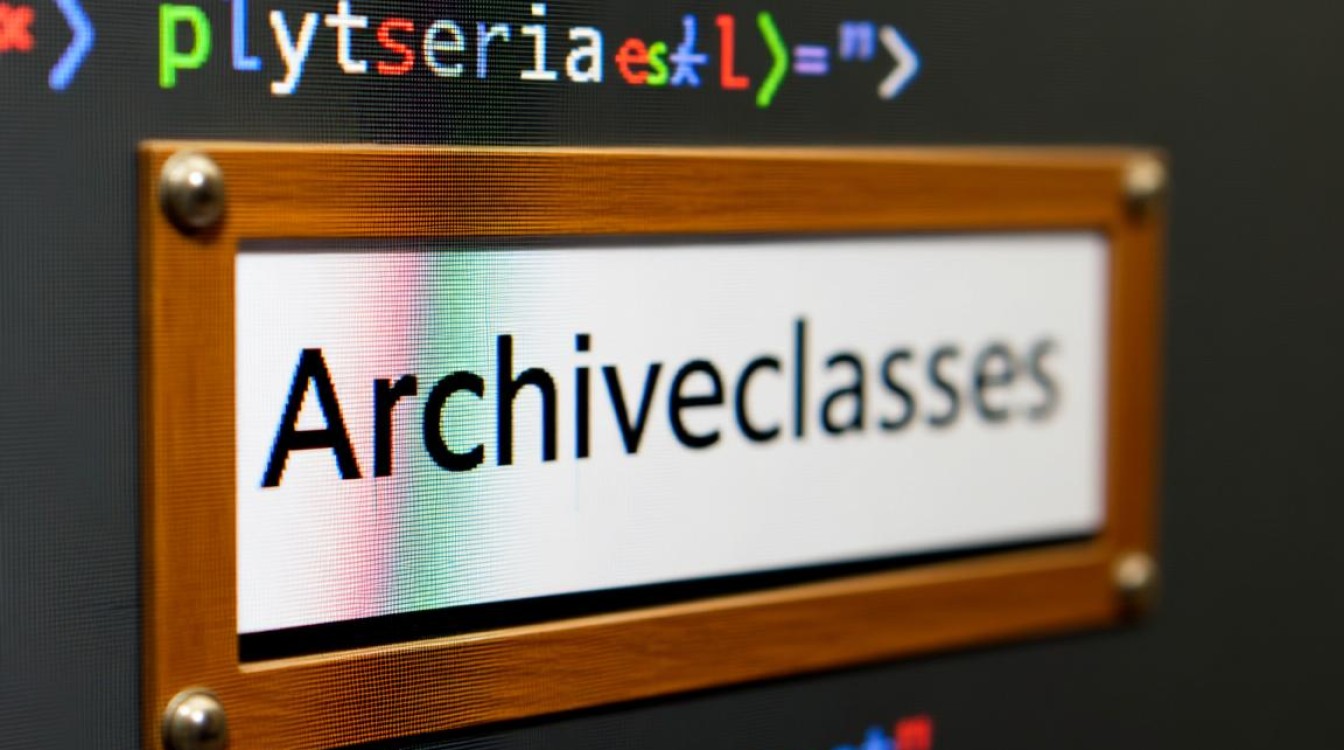 archiveclasses标签报错是什么原因导致的？