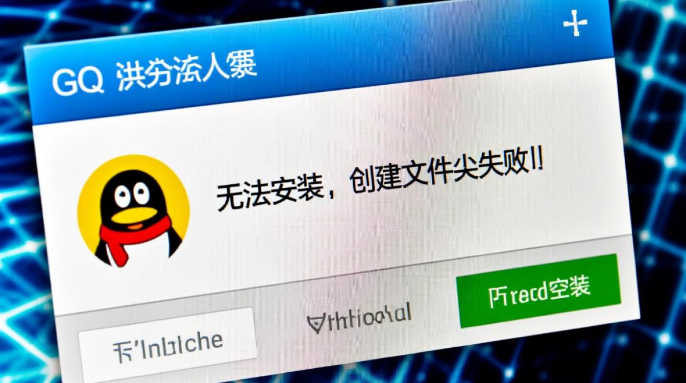 qq无法安装时创建文件夹失败怎么办？