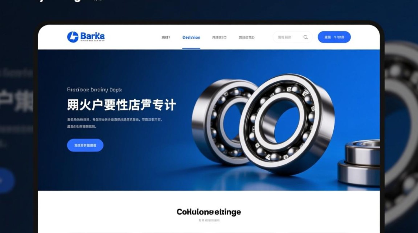 轴承网站设计如何提升用户体验与转化率？
