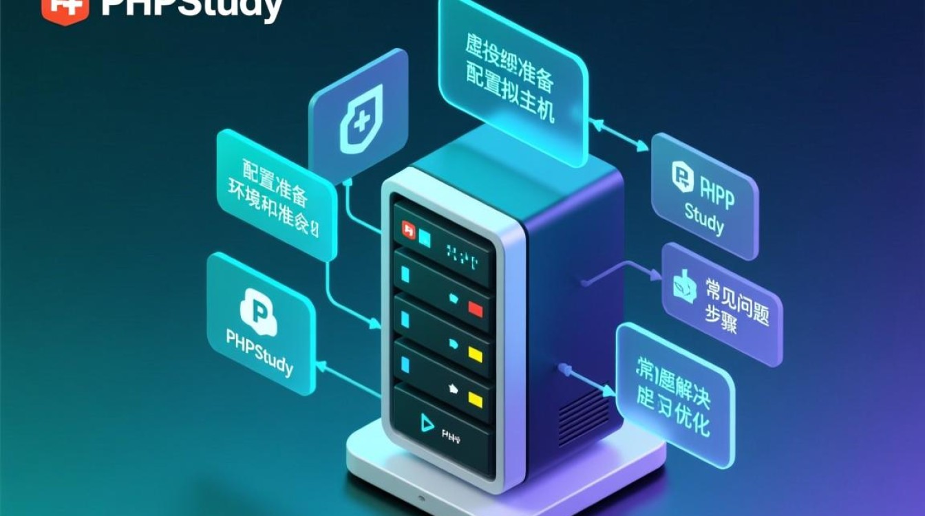 phpstudy配置虚拟主机时，如何解决常见问题并实现多站点管理？