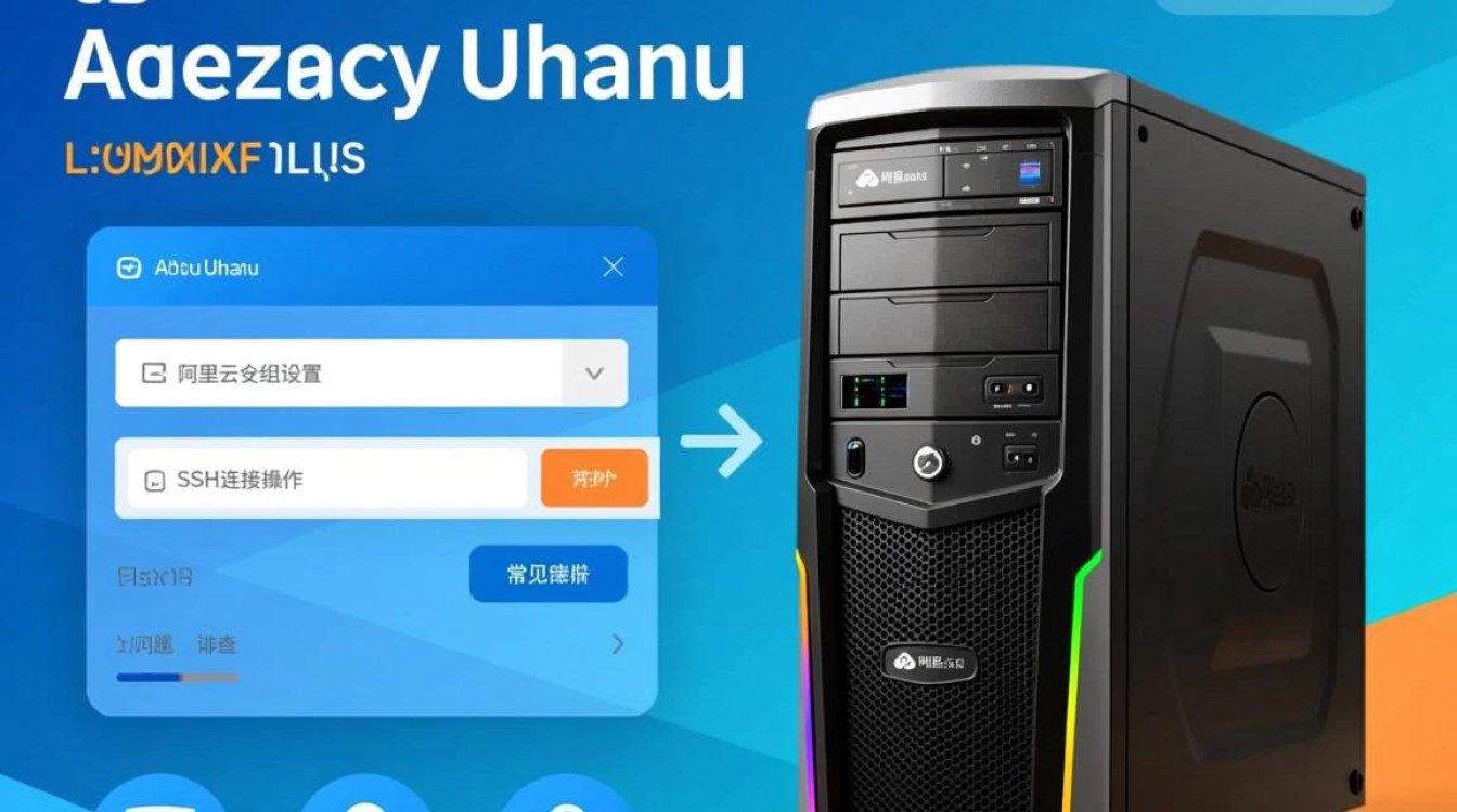Ubuntu如何通过SSH连接阿里云虚拟主机？